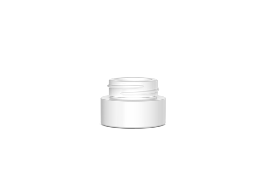 5ml Black Glass Jars with Black CR Lids D35 view 7