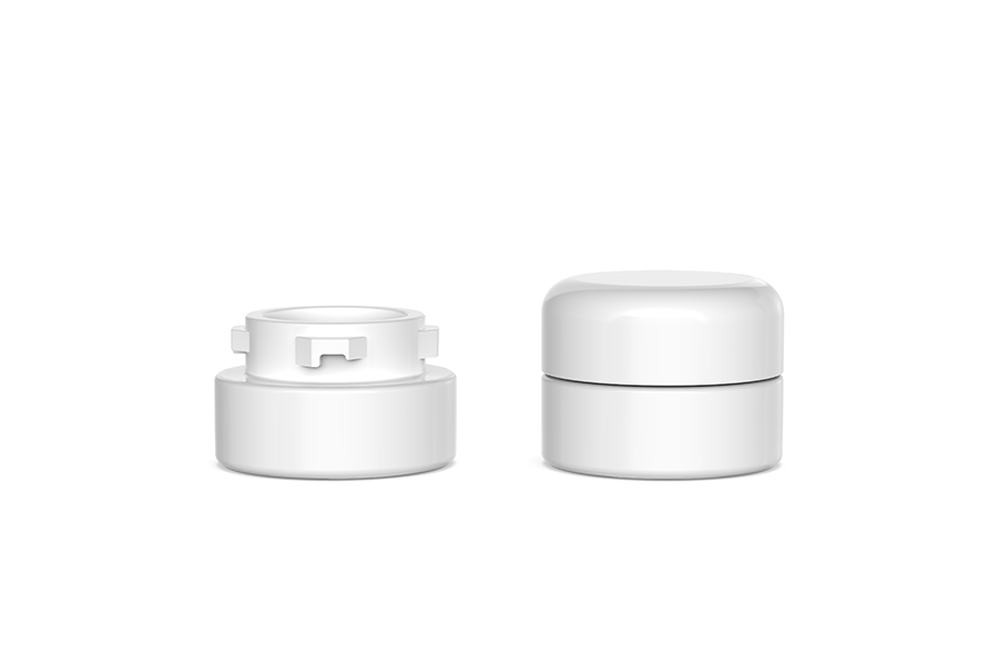 5ml Concentrate Jar Round lid view 6