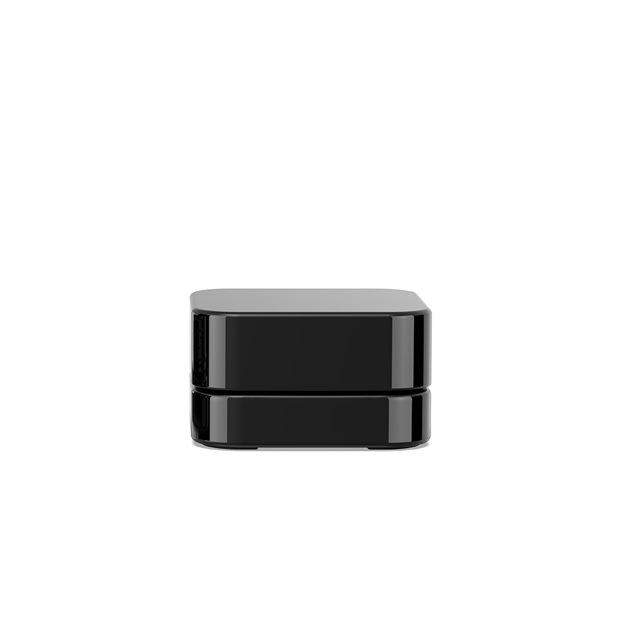 3g/5g square concentrate glass jar