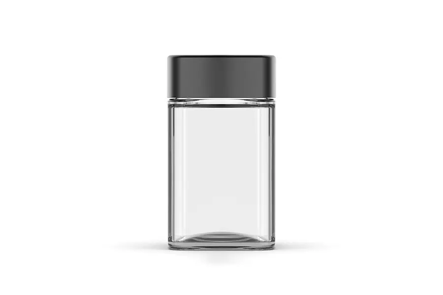 120ml Square Glass Jar view 4