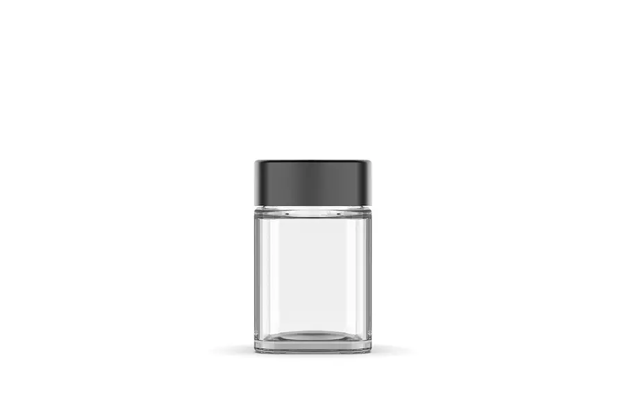 30ml Square Glass Jar view 2