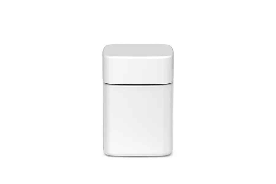 90ml Square Glass Jar view 2