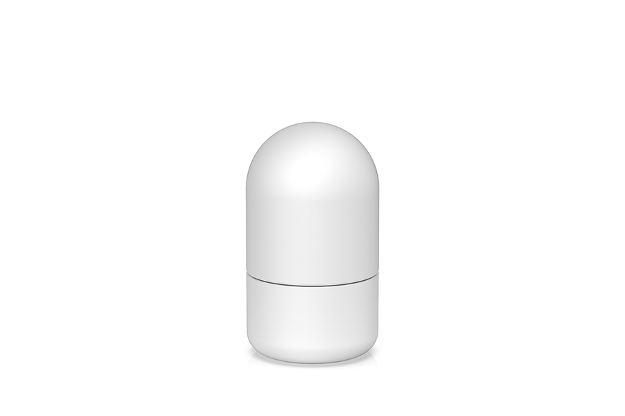 Round Bottom Glass Jar D53 view 2
