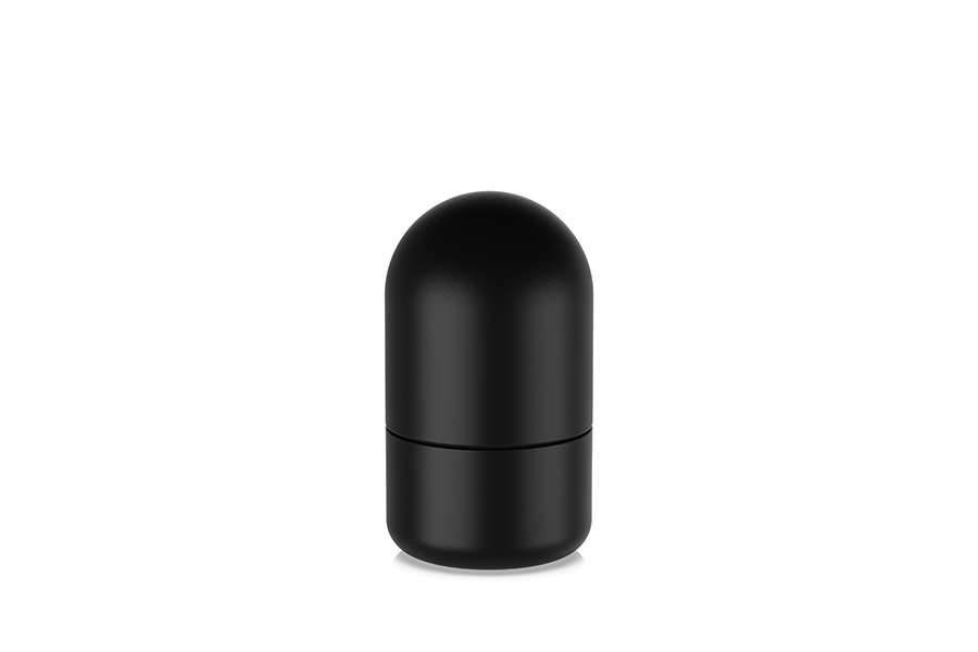Round Bottom Glass Jar D53 view 3