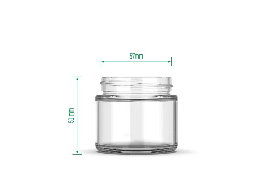 2oz Flower Jar D57
