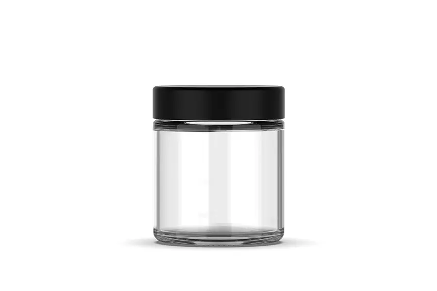 3oz Flower Jar D57 view 2