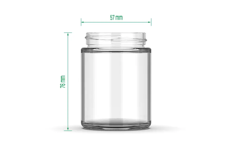 4oz Flower Jar D57