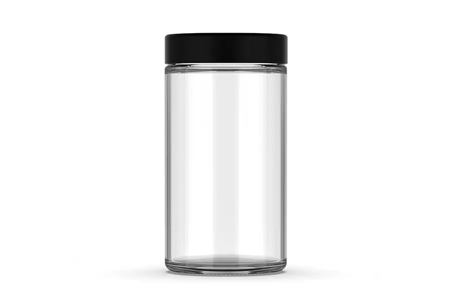 6oz Flower Jar D57 view 2