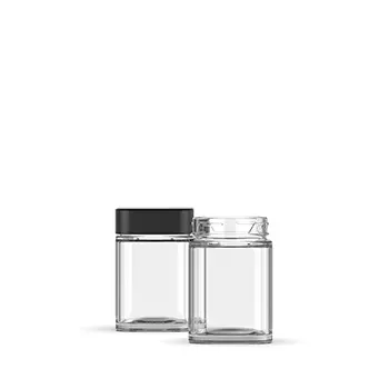30ml Square Glass Jar