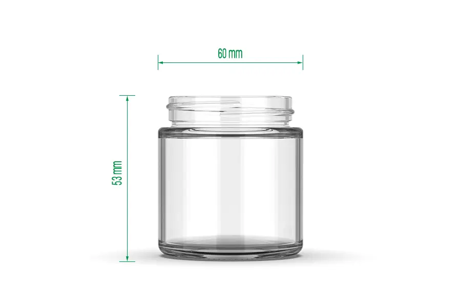3oz Flower Jar D60 view 3