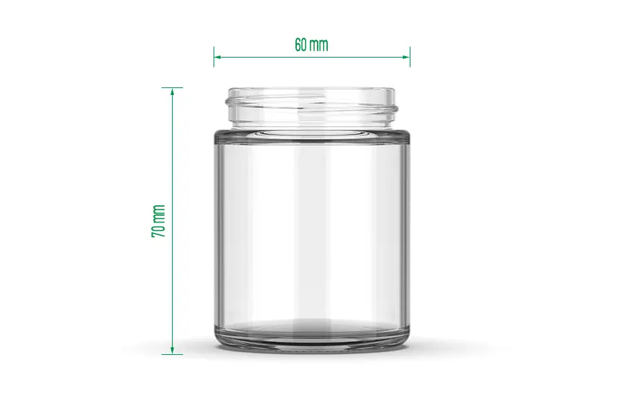 4oz Flower Jar D60