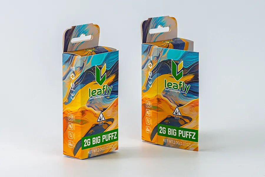Magnetic Closure AIO Vape Pen Paper Box view 2