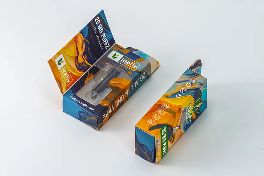 Magnetic Closure AIO Vape Pen Paper Box view 4
