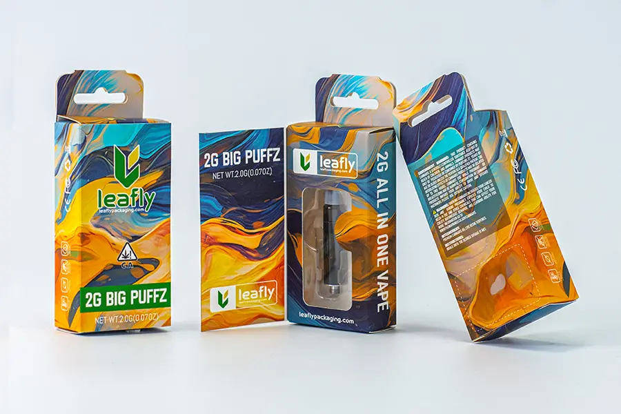 Magnetic Closure AIO Vape Pen Paper Box