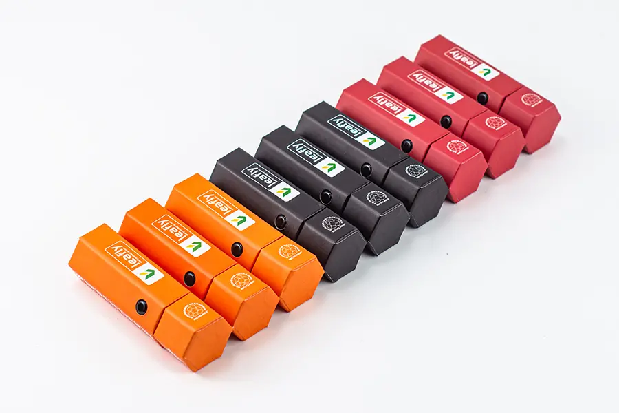 PB-CR-7 Custom CR Hexagon Paper Tubes - 510 Cartridge Packaging view 3