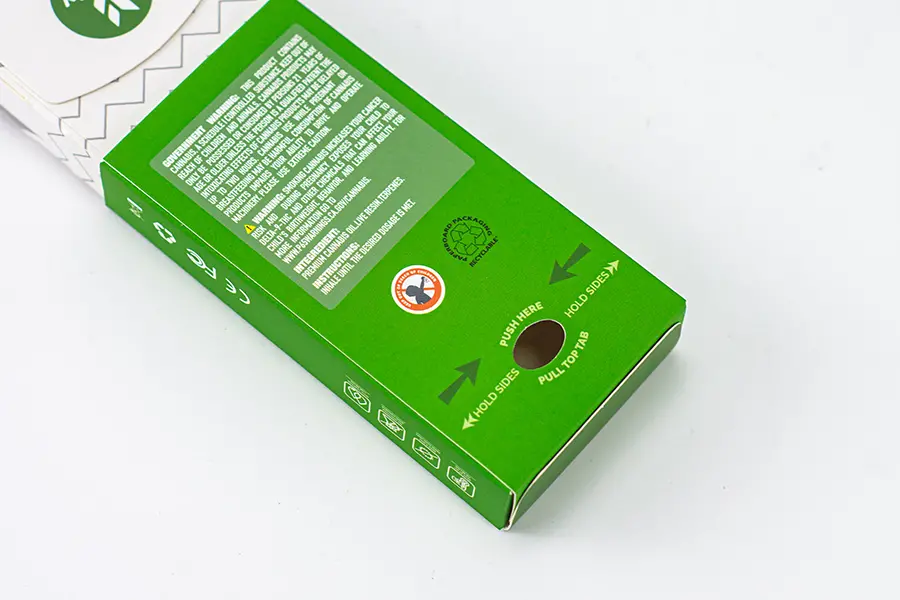 Dual Push Tab CR AIO Vape Pen Box