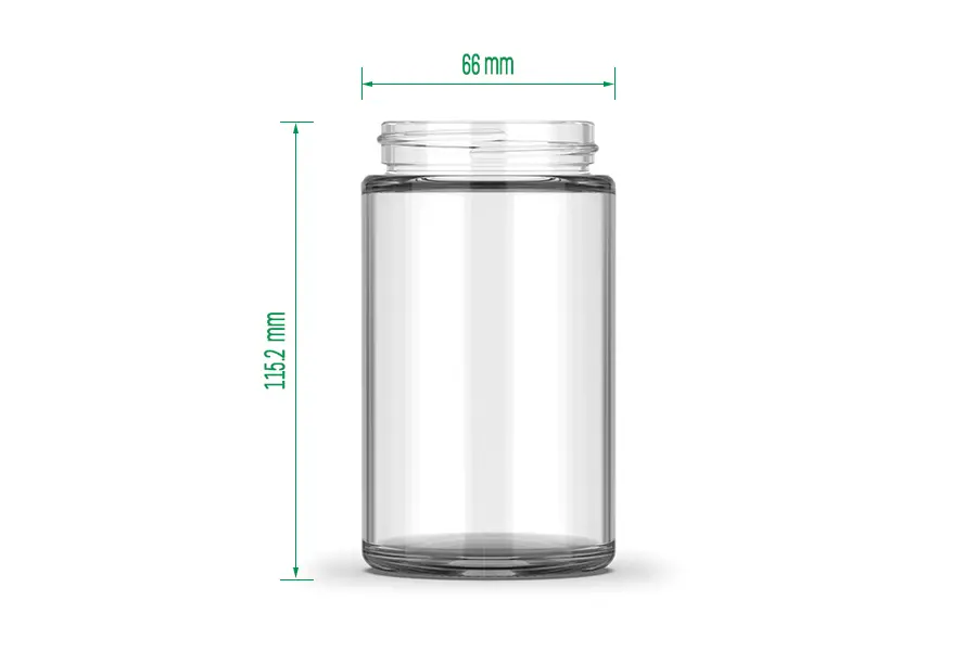 8oz Flower Jar D66 view 3