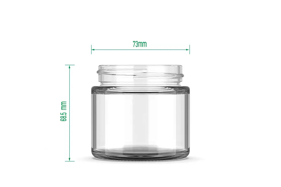 6oz Flower Jar D73 view 4