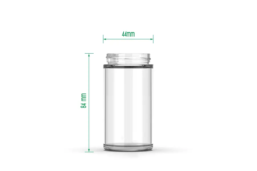 44x84mm Pre Roll Glass Jar