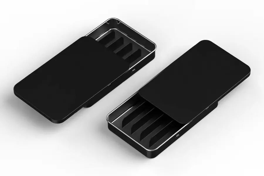  Slide-Top Rectangle Tin