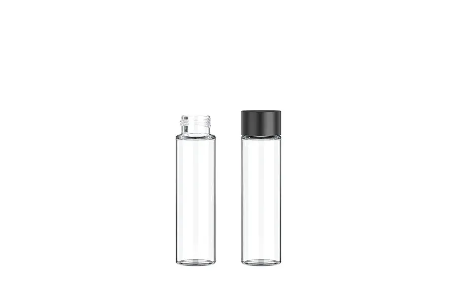 Glass Pre Roll Tube 22x85mm - GP-22-85CR Child Resistant Packaging view 2