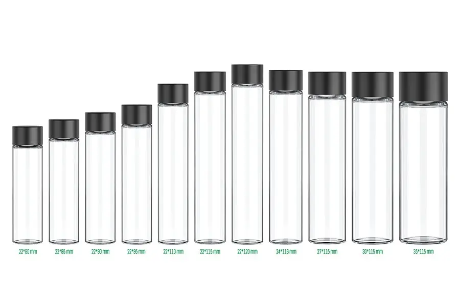 Glass Pre Roll Tube 22x85mm - GP-22-85CR Child Resistant Packaging view 5