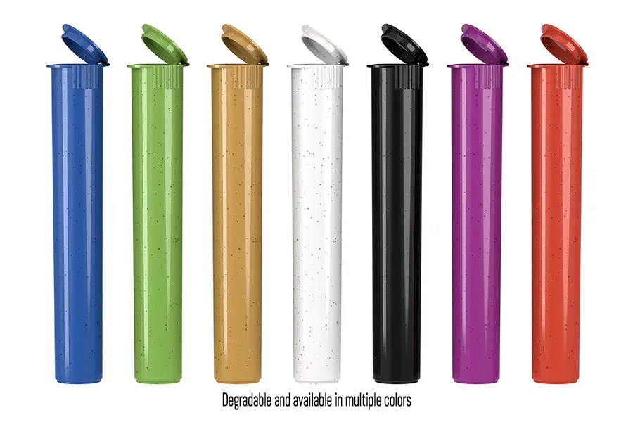  Food PET Plastic Tube 9x116mm - Precision Vape Accessories Packaging PF-19-116 view 4