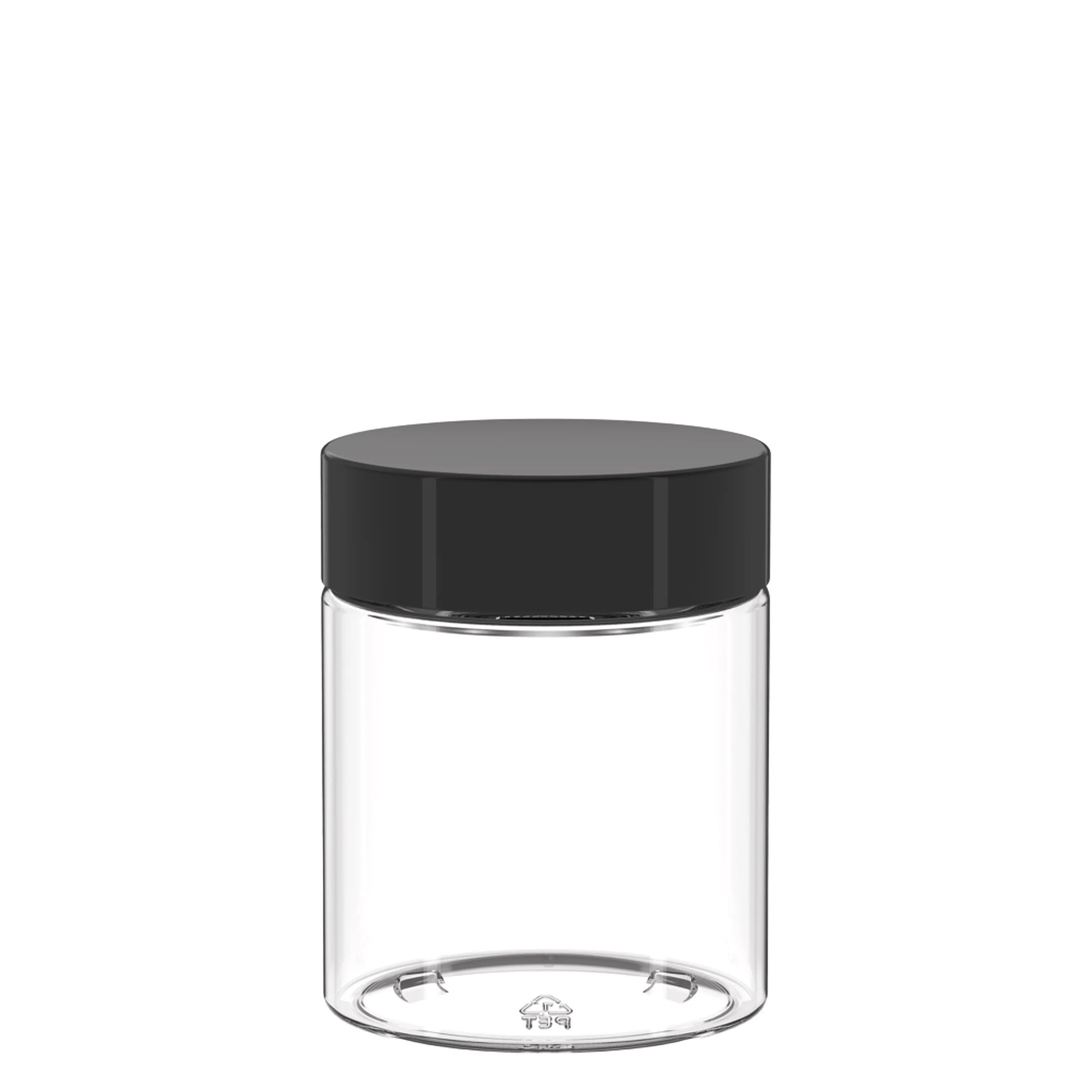 5oz Plastic Flower Jar D60