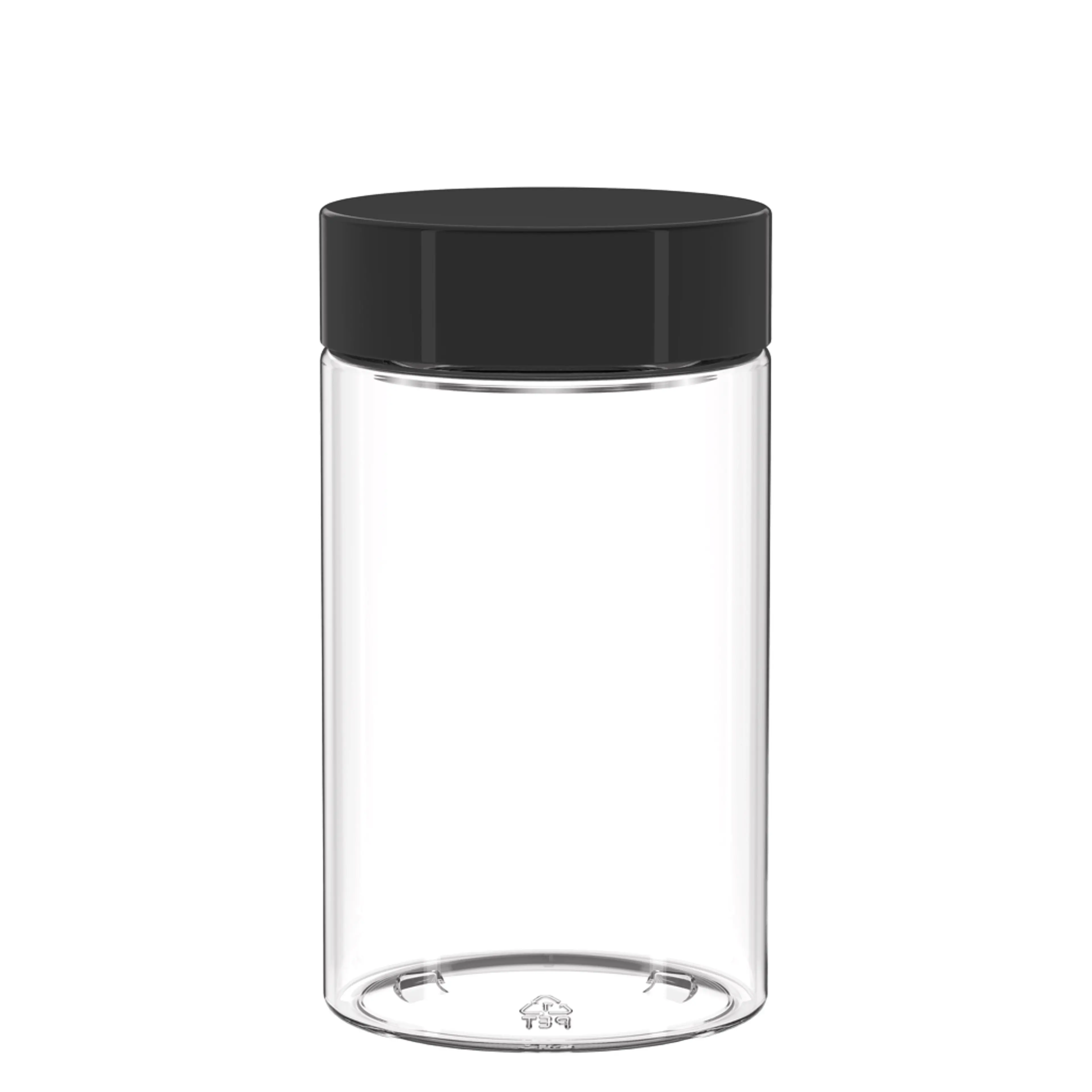 7oz Plastic Flower Jar D60