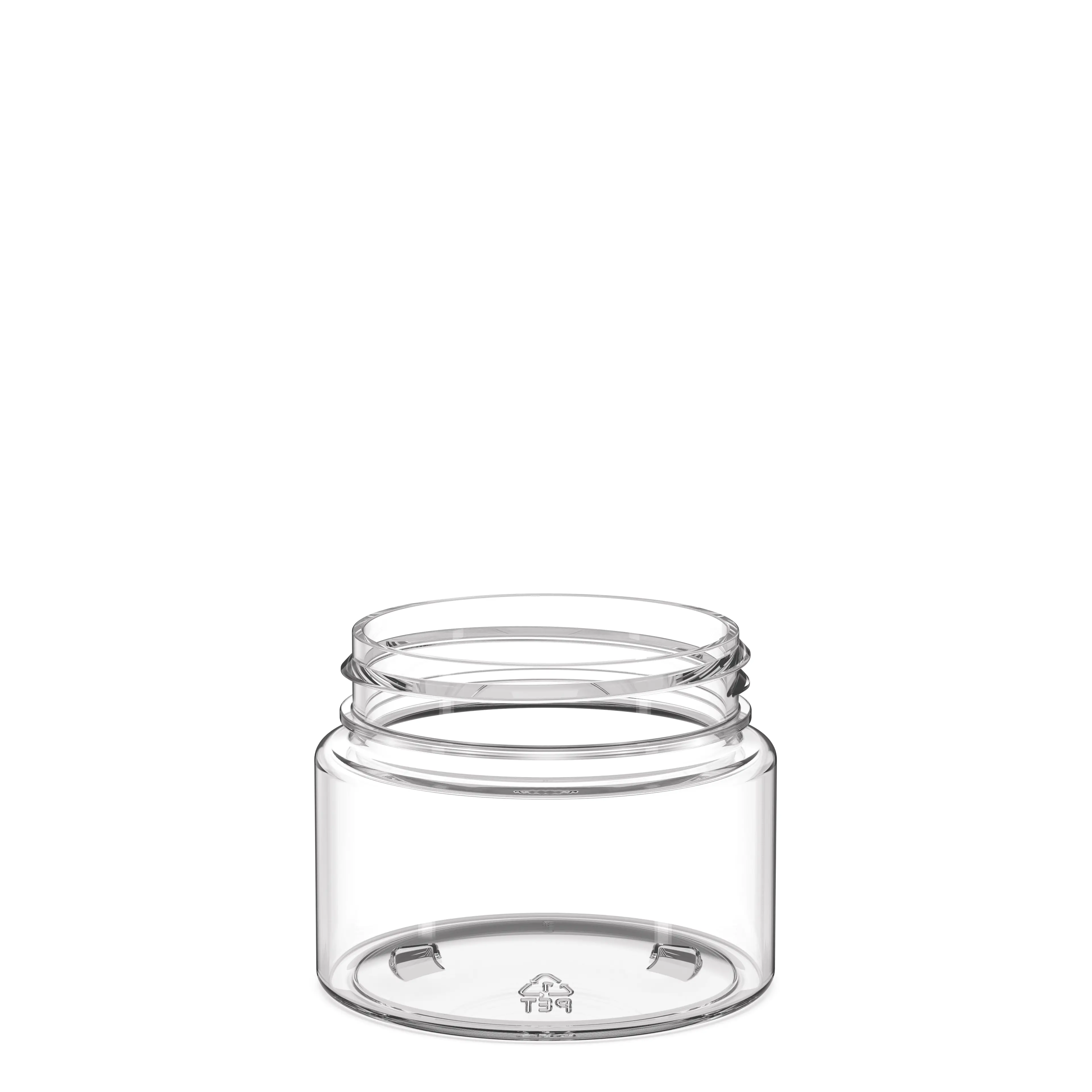 2.5oz Plastic Flower Jar D60