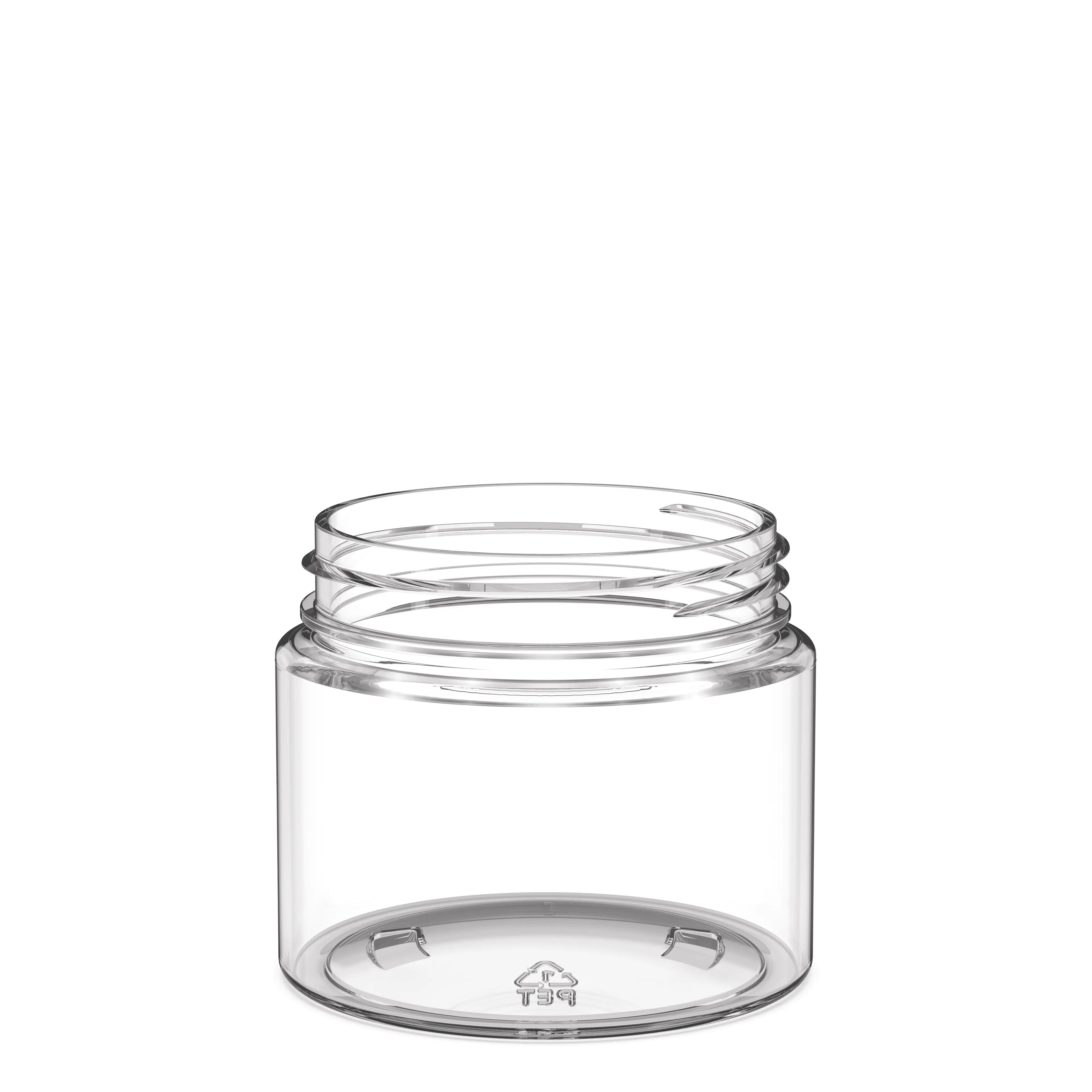 5oz Plastic Flower Jar D70